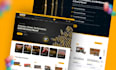 do figma website design, UI UX design, and website mockup