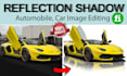 do car photo editing and automotive image background change