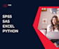 do statistical data analysis and visualization with spss, excel, r, sas, python