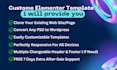 convert or clone any web page into elementor template