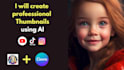 design professional thumbnails using ai in 24h
