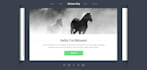 create responsive HTML, CSS and js website