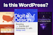 design a sketch clone homepage as a wordpress elementor expert