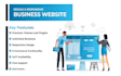 build responsive business  website and designs