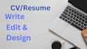 write, edit cv and cover letters professionally
