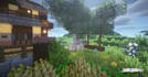 build you a rustic farmhouse, in java minecraft