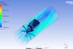 make cfd simulation on ansys fluent or cfx  coupled with structural fea