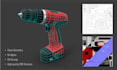 create a basic game ready 3d model with pbr textures