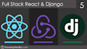 create website using  django node js and react