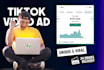 create dropshipping video ads for tiktok ads or facebook ads