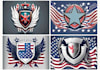 design a modern and creative arms shield logo