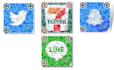 create professional qr code with social media logo