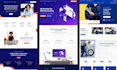 design responsive wordpress website by elementor pro, crocoblock, astra pro