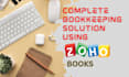 do zoho books bookkeeping, bank reconciliation and monthly bookkeeping
