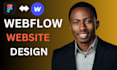 build webflow website, convert figma to webflow, webflow website design
