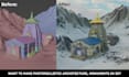 design monuments or temples in blender 3d for you