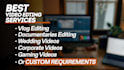 do professional video editing, youtube video editing