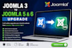 upgrade joomla 3 to joomla 6 without errors