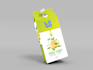 do premium juice bottle and label design