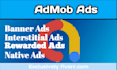 integrate admob and facebook ads into your android and ios app