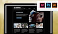 be your professional front end developer using HTML, CSS ,js ,bootstrap