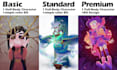 draw you custom fantasy character illustration