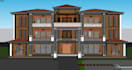 do architectural 3d model and render