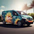 do a graphic vehicle wrap design for your car, van, truck