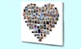 do collage and heart collage