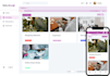 design dashboard, web app, CRM and admin panel UI