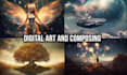 creatively edit, retouch and composite photo in photoshop