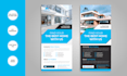 design modern rack card dl flyer design