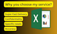 do accurate excel data entry, PDF to excel, data conversion, and copy paste job