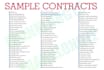 give you a package of music business contracts