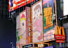 put your logo or photo on 50 billboards at famous places