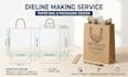 create custom packaging dieline and print ready box template