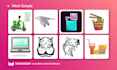 do any vector graphic, patch, clipart in adobe illustrator