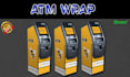 do creative vending machine wrap and atm machine designs