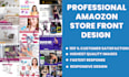 create amazon store front design and brand store
