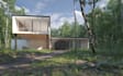 create realistic 3d backyard landscape patio and pool renders