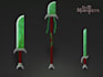 create weapon art, fantasy, medieval, dnd, sci fi and more