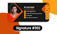 design clickable email signature with HTML