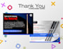 create a thank you card your business