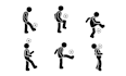 design pictograms, icons, illustrations and stickman