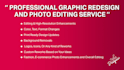 graphic design, recreate, redesign, edit logo or graphics