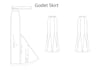 make a sewing pattern and gradation for any skirt
