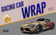 do racing car wrap design, racing car wrap, car wrap design, vehicle wrap design