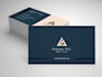 create a custom business card or identity card or invoice