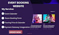 do your event management , event booking , event planning and ticket website