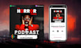 design stunning, unique podcast cover art and itunes , spotify podcast artwork